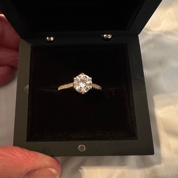 Diamond Nexus Engagement Ring - Picture 1 of 8